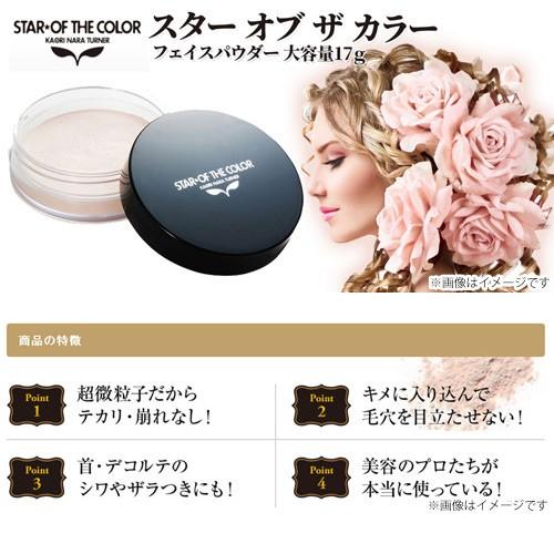 スターオブザカラー STAROF THE COLOR フェイスパウダー 17g パフ大付