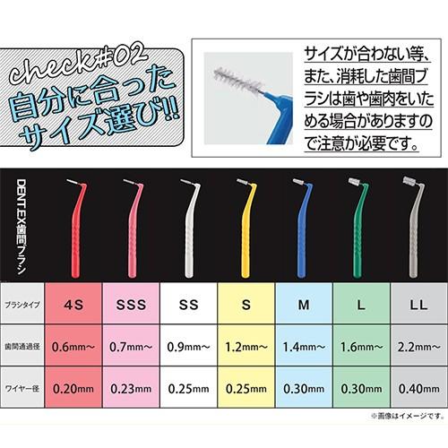 ライオン DENT.EX 歯間ブラシ 4本入】 : ライフナビ - 通販 - Yahoo