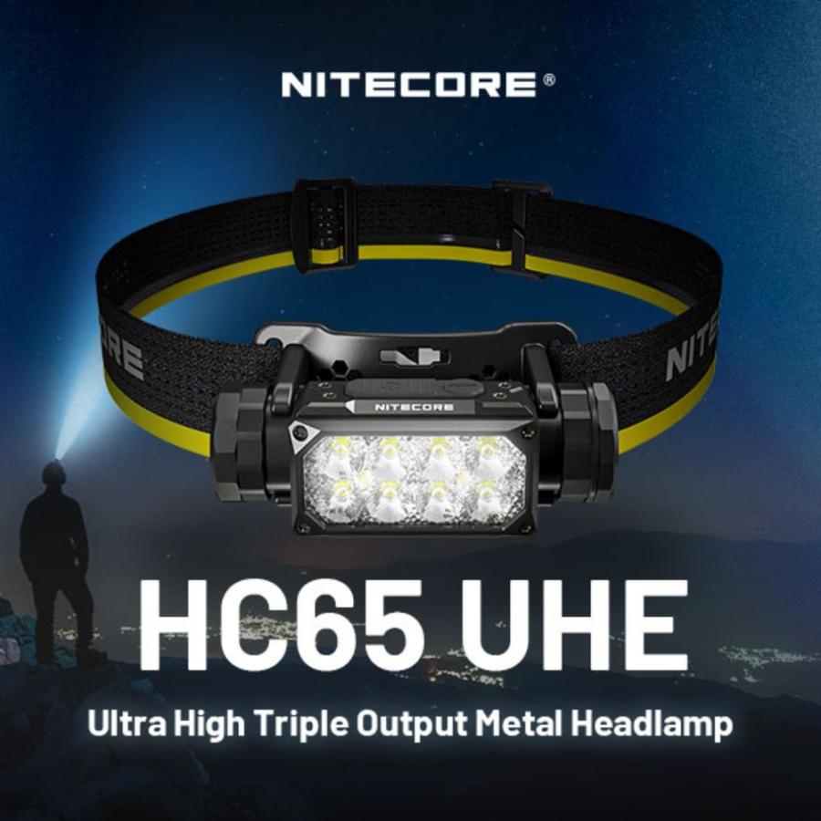 NITECORE ナイトコア HC65 UHE ヘッドランプ ヘッドライト NITECORE（ナイトコア） ( HC65 UHE ) ヘッドライト 2000ルーメン 高