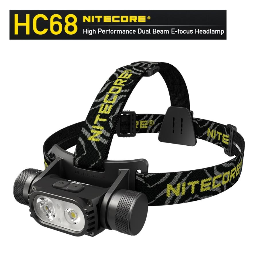 NITECORE（ナイトコア） HC68 ヘッドライト NITECORE 2000ルーメン