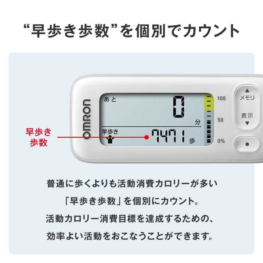 びやま様OMRON HJ-330 歩数計 オムロン（OMRON） 【公式】オムロン 活動量計 HJA-330-JW ホワイト
