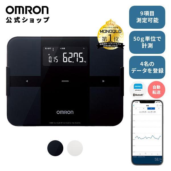 オムロン 体重体組成計 体重計 KRD-603T2-BK カラダスキャン スマホアプリ OMRON connect対応 ブラック スマホ連動（Yahoo!・オムロン ヘルスケア公式 Yahoo!店）