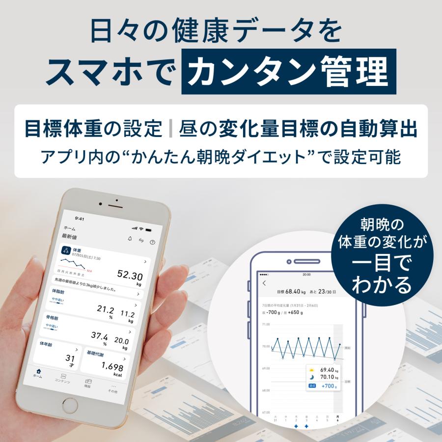 OMRON★KRD-703★体重計★傷細かい打コンあり★ オムロン（OMRON） 体重体組成計 体重計 KRD-703T ブラック 両手両足