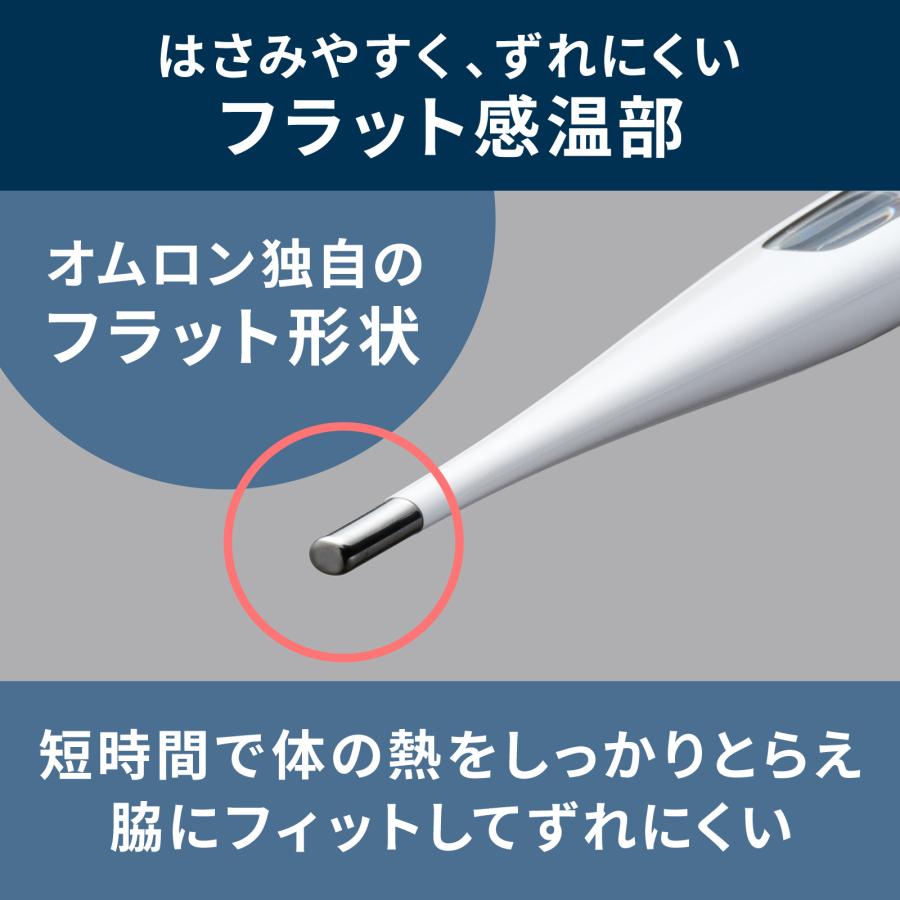オムロン（OMRON） 体温計 MC-688 電子体温計 予測式 脇 わき けんおん