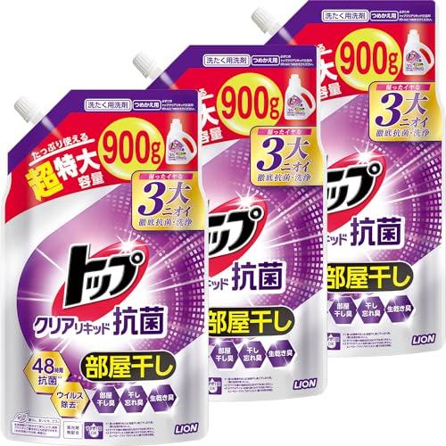 トップクリアリキッド抗菌つめかえ用超特大 900g×3個 : Life select