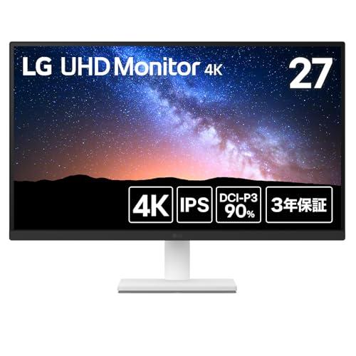 LG 27US500-W 27インチ　4Kモニター LG モニター ディスプレイ 27US500-W 27インチ/4K(3840×2160)/IPS/約