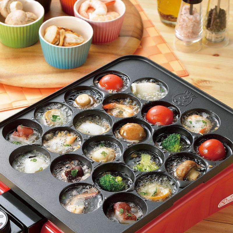 ソレイユ たこ焼き本舗 大玉 22玉 タコ焼き器 SL-31 温度調整 ソレイユ たこ焼き本舗 大玉 22玉 タコ焼き器 SL-31 温度調整