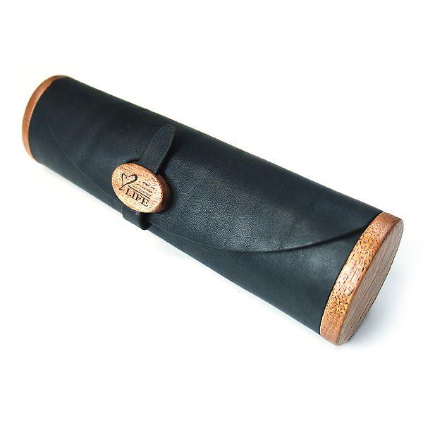 wooden pencase06 マホガニーの木製ペンケース