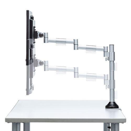 サンワサプライ 水平多関節液晶モニタアーム(H420 1面) CR-LA1801 CR