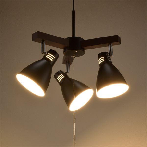 オーム電機 3灯シーリングライト Led電球付属 E26 ブラック Lt Yy30aw K 06 1500 Oh 61500 ライフスタジオ ヤフー店 通販 Yahoo ショッピング