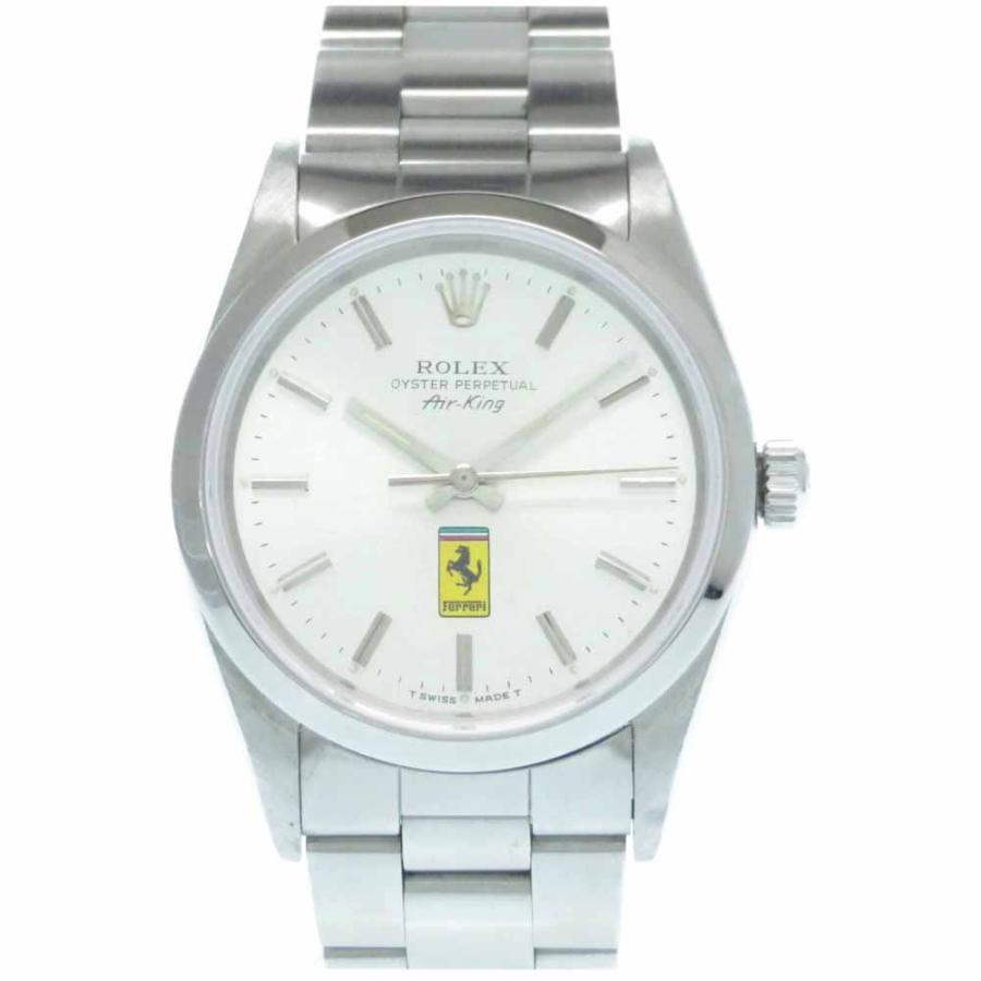 ROLEX 美品 ロレックス フェラーリ エアキング 14000 自動巻き