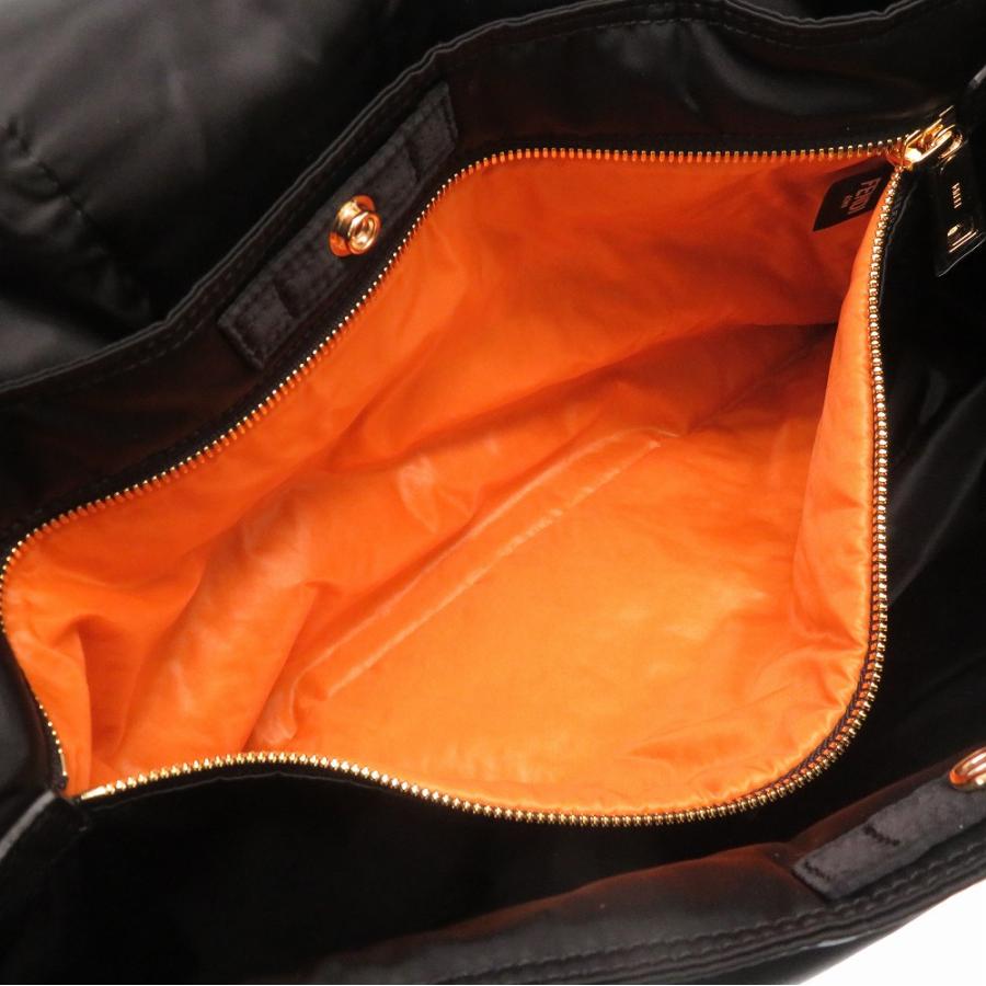 FENDI（フェンディ） 未使用 × ポーター コラボ ナイロン ブラック