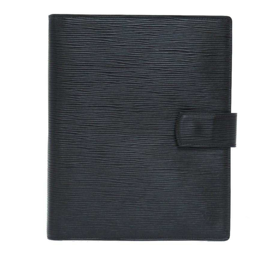 新品同様 ルイヴィトン エピ アジェンダGM R20212 手帳カバー ブラック 黒 ノワール LV 0007 LOUIS VUITTON