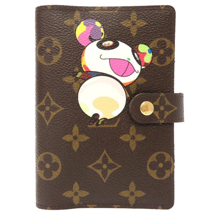 格安人気 新品同様 ルイ ヴィトン モノグラム アジェンダPM パンダ