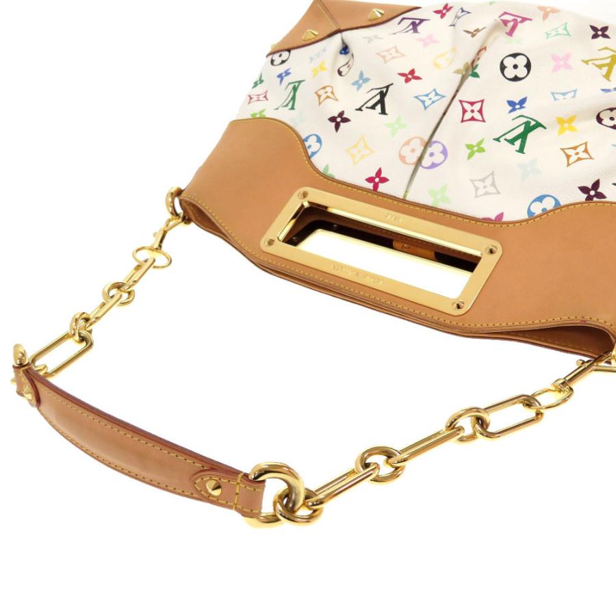 美品 ルイ ヴィトン モノグラム マルチカラー ジュディMM ブロン 
