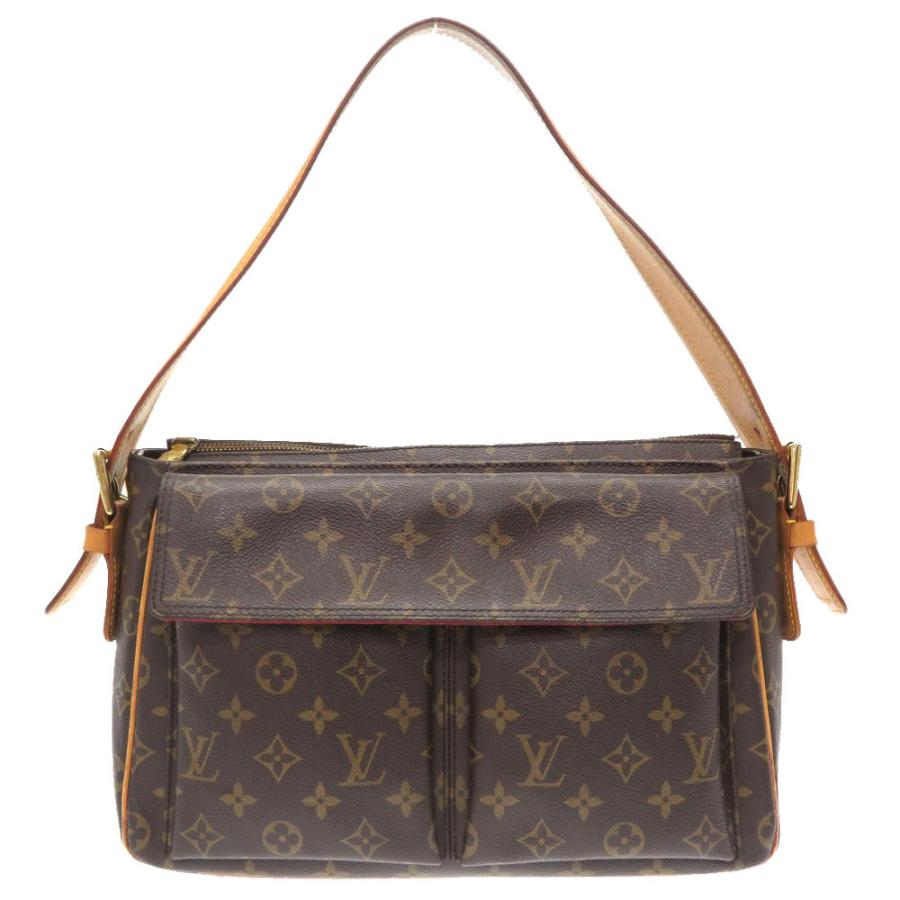 LOUIS VUITTON 美品 ルイ ヴィトン モノグラム ヴィバシテGM M51163 