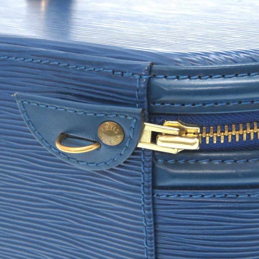 ルイヴィトンエピヴォワヤージュビジネスバッグトレドブルー正規品