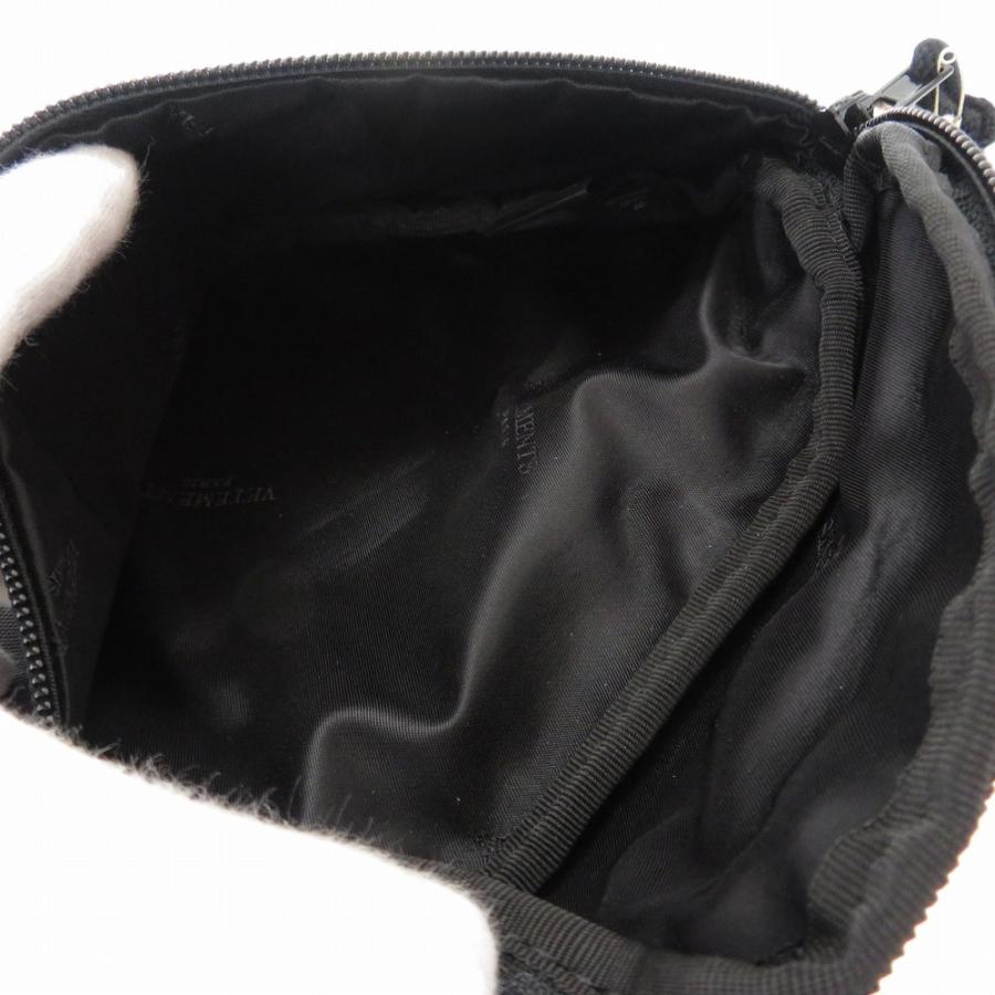 新品同様 ヴェトモン ラインストーン ウエストバッグ ボディバッグ