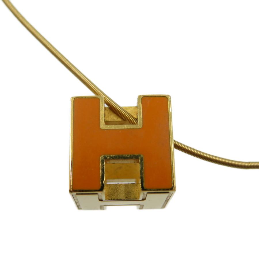 HERMES エルメス カージュドアッシュ Hキューブ メタル オレンジ HERMES エルメス カージュドアッシュ Hキューブ メタル オレンジ