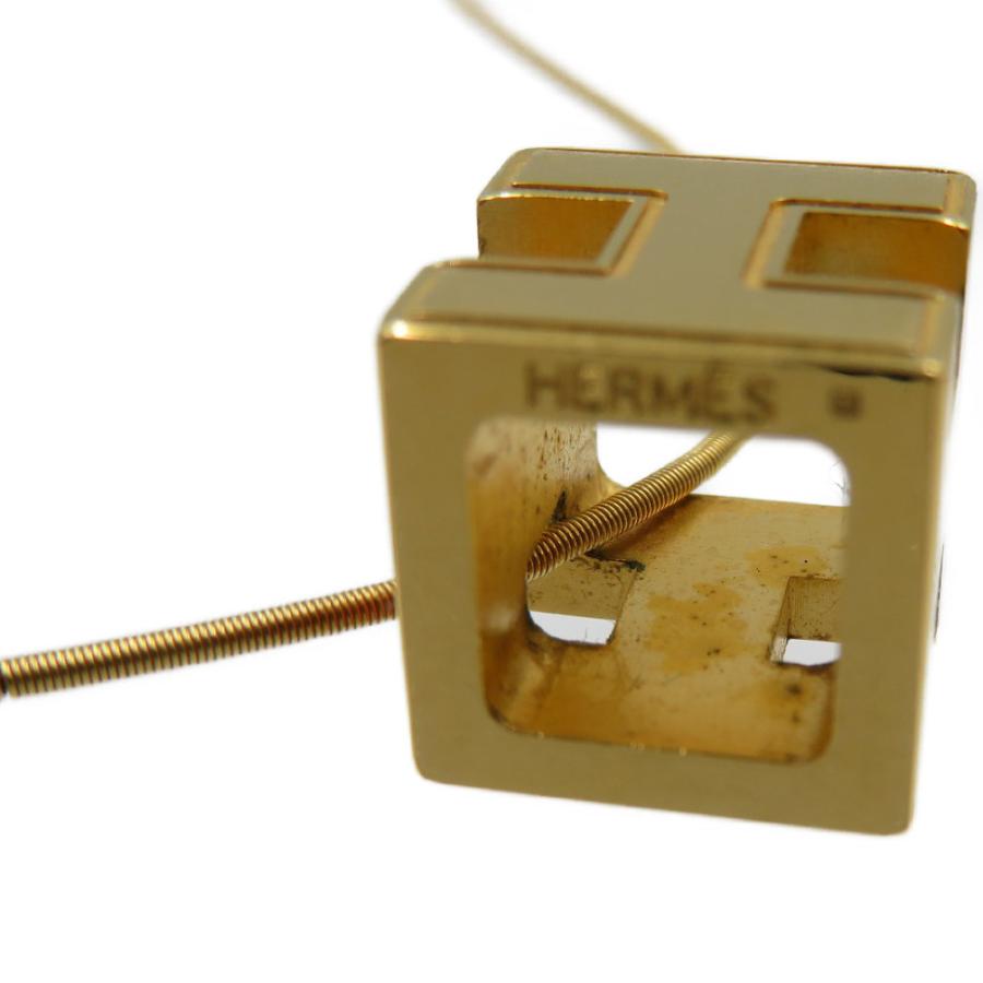HERMES エルメス カージュドアッシュ Hキューブ メタル オレンジ HERMES エルメス カージュドアッシュ Hキューブ メタル オレンジ