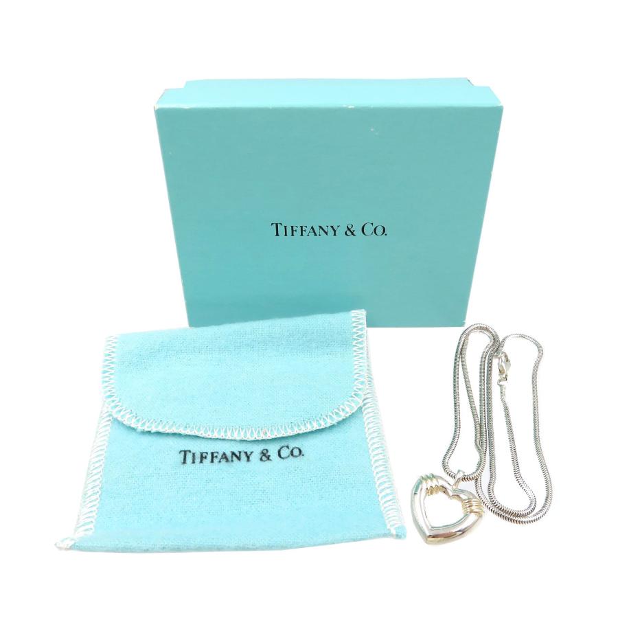 TIFFANY&Co. ティファニー ハート シルバー925 K18 シルバー TIFFANY&Co. ティファニー ハート シルバー925 K18 シルバー