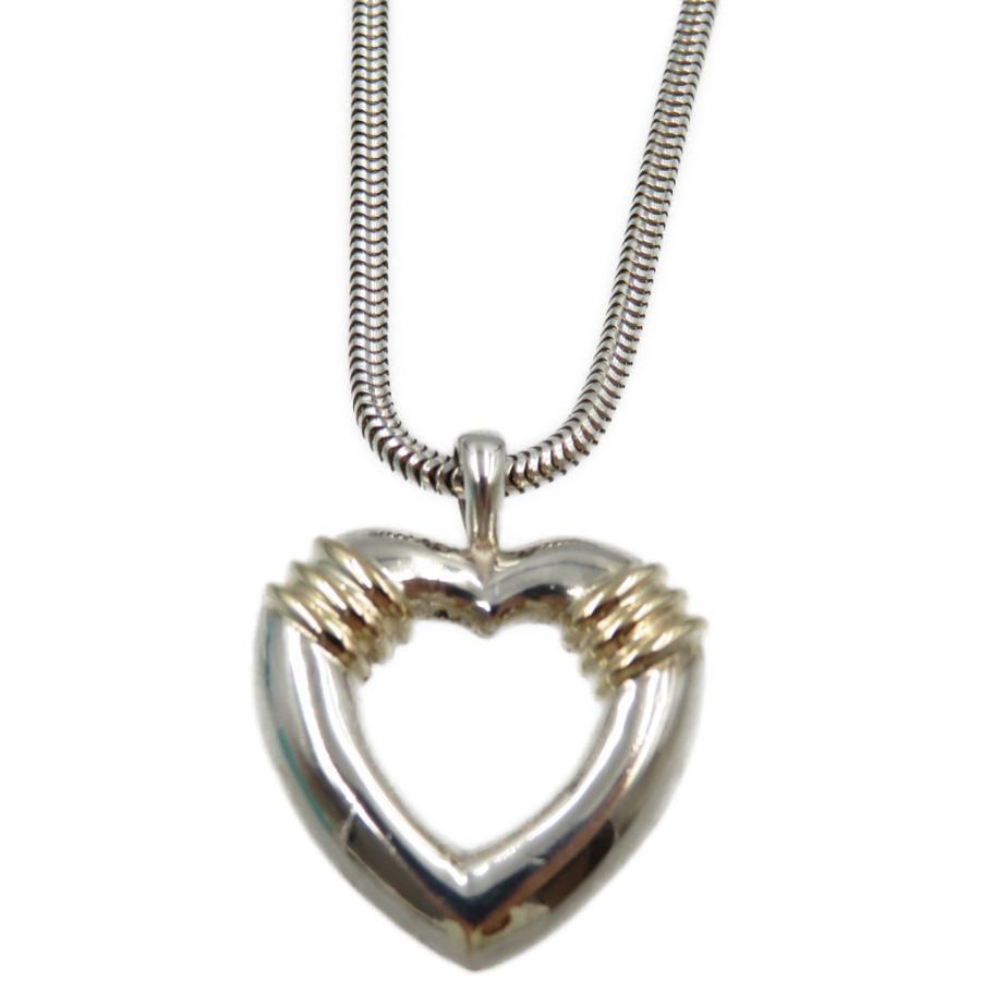 TIFFANY&Co. ティファニー ハート シルバー925 K18 シルバー TIFFANY&Co. ティファニー ハート シルバー925 K18 シルバー