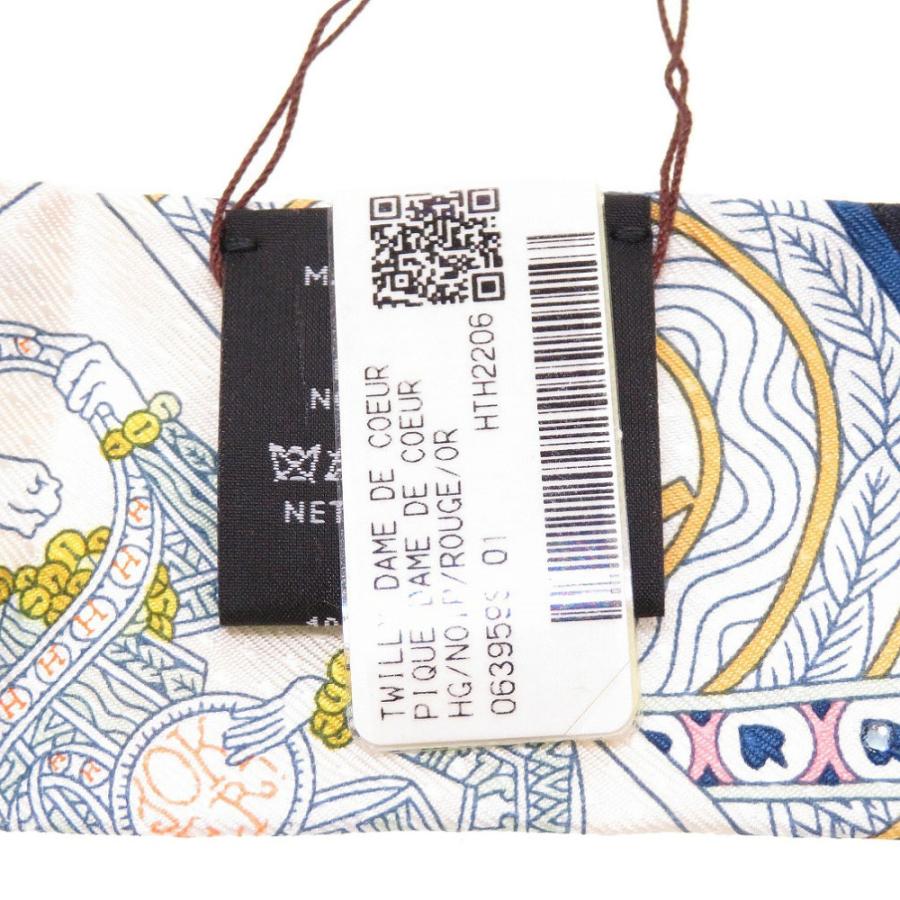 HERMES（エルメス） 未使用 ツイリー ビジュー ピケ ハートのクイーン 
