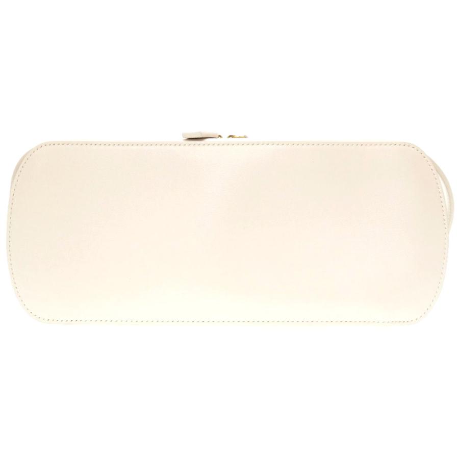 JIL SANDER 未使用 ジルサンダー レザー ホワイト ゴールド金具