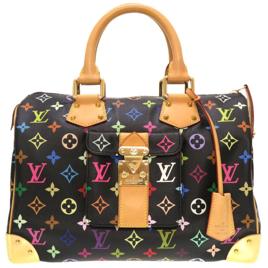 ルイ・ヴィトン LV◇マルチカラー スピーディ 30◇ボストンバッグ