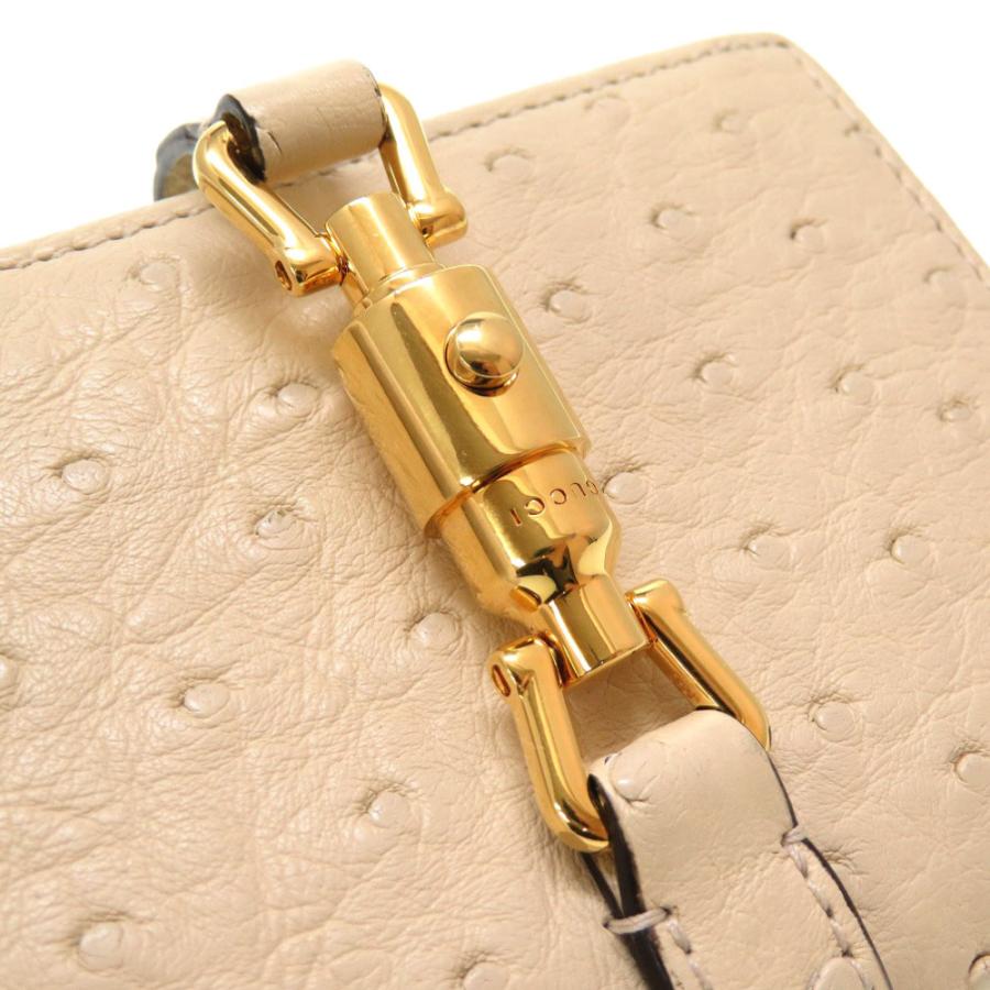 GUCCI（グッチ） 未使用 ジャッキー1961 オーストリッチ アイボリー