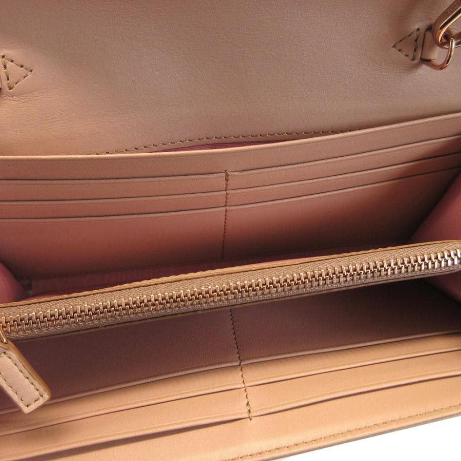 MCM（エムシーエム） 美品 8APA11 レザー シャンパンゴールド チェーン
