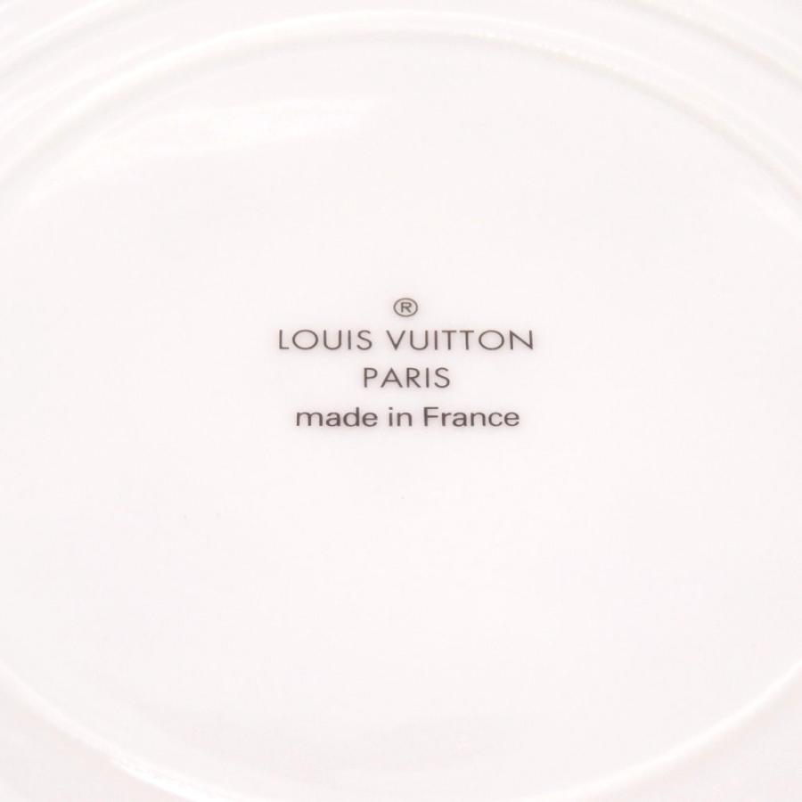 未使用 ルイ ヴィトン モノグラム フラワー セット4 アシェット GI0875 食器 ホワイト プレート 皿 LV 0212 LOUIS VUITTON｜life-time｜04