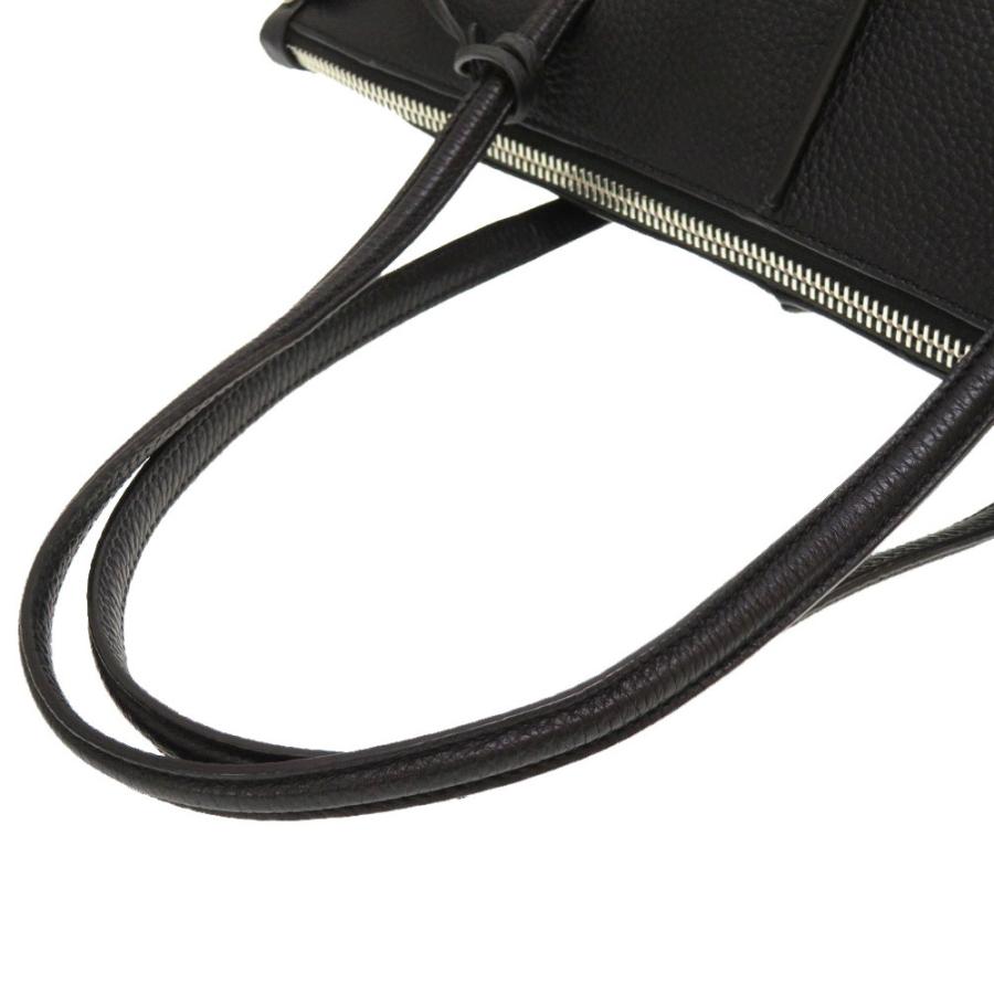 美品 トッズ ジョイ レザー ブラック トートバッグ バッグ 黒 0258
