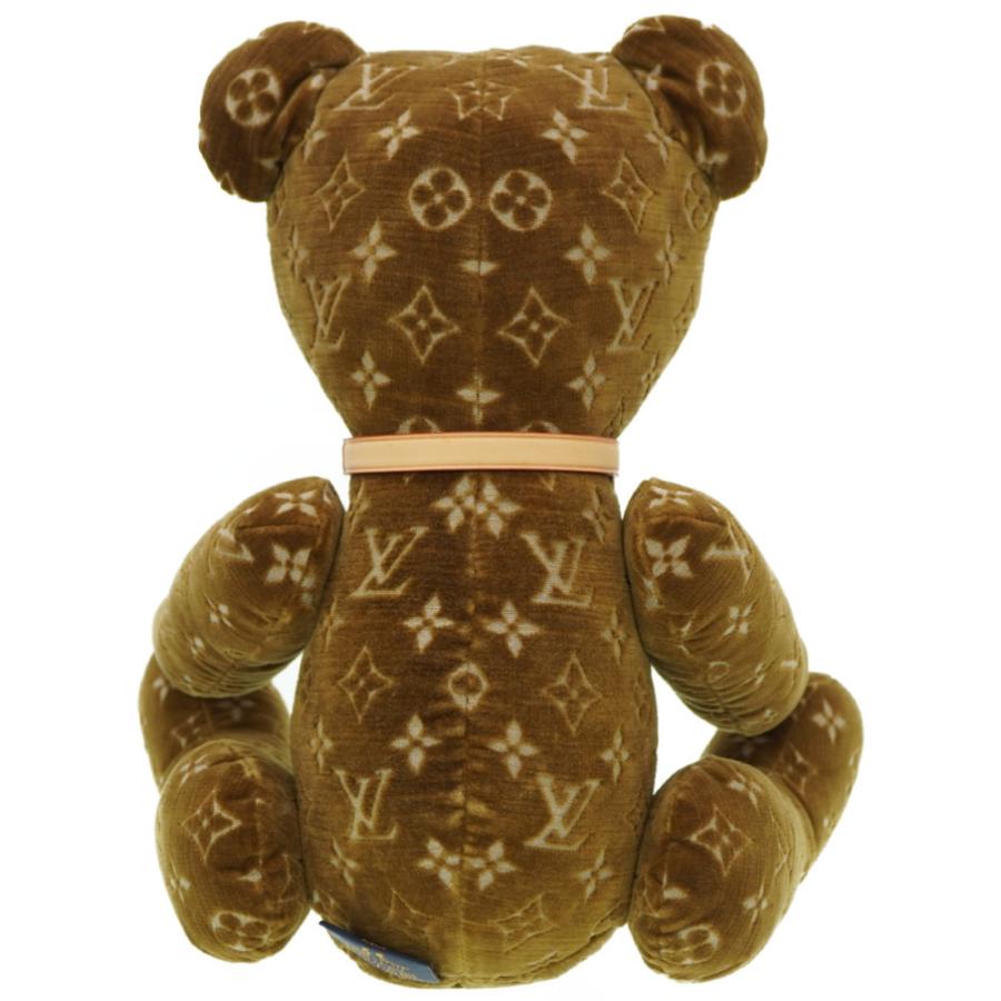 LOUIS VUITTON ドゥドゥルイ モノグラムレザー くま ぬいぐるみ LOUIS VUITTON（ルイ・ヴィトン） 新品同様 モノグラム ドゥドゥ