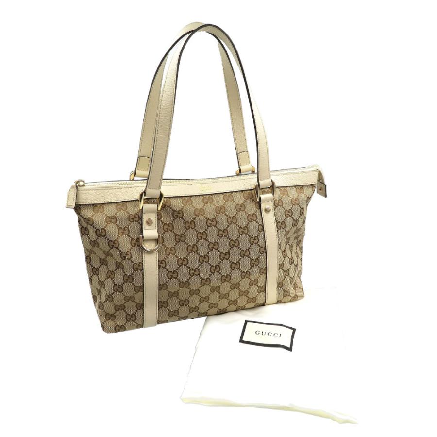 GUCCI（グッチ） 新品同様 アビーライン 141470 GGキャンバス レザー