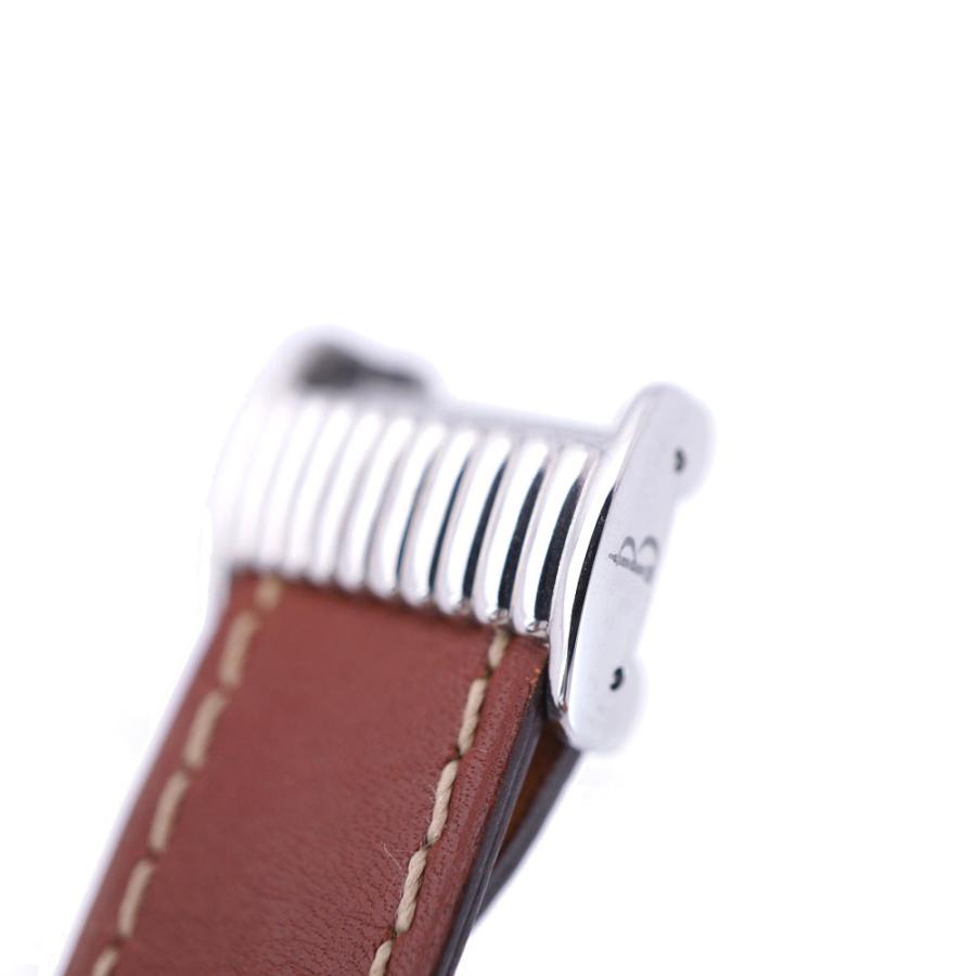 0004 ファッション ブシュロン リフレ レザーベルトS ホワイト