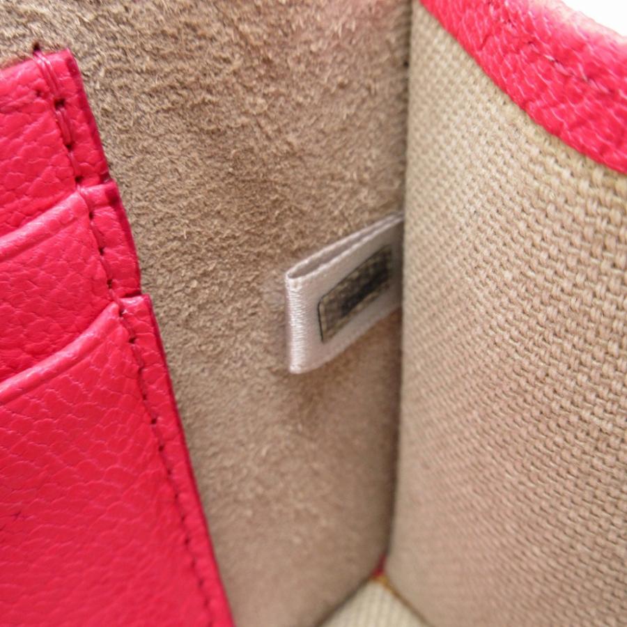 美品 ジミーチュウ フロリア スタースタッズ レザー ピンク チェーン