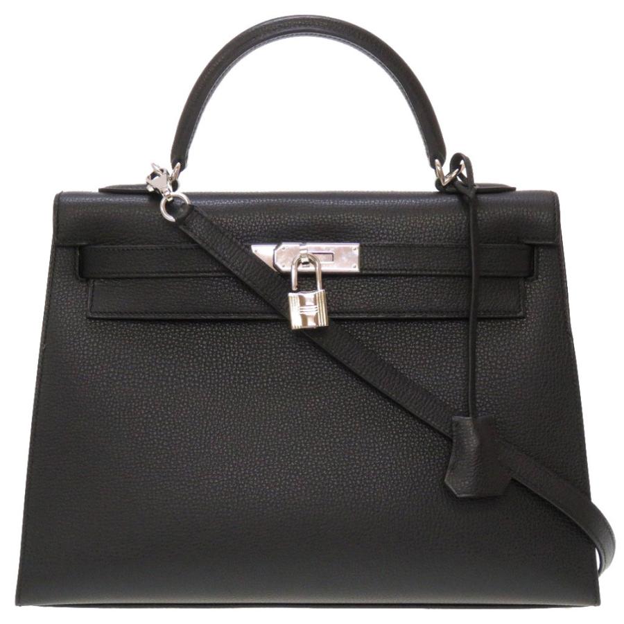 HERMES 新品同様 エルメス ケリー32 外縫い ヴァッシュリエジェ 