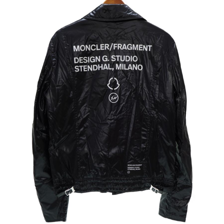 MONCLER 美品 モンクレール × ルイスレザー フラグメント MONCLER 美品 モンクレール × ルイスレザー フラグメント
