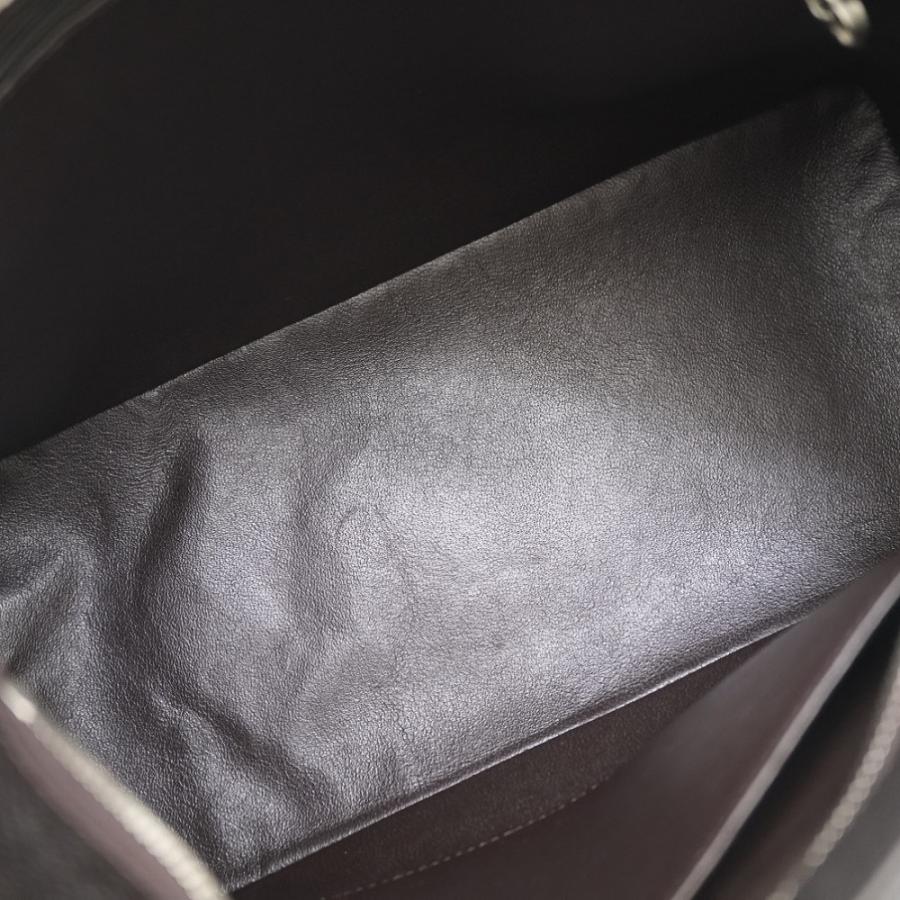 シャネル 復刻トート キャビアスキン ブラウン バッグ 0153 CHANEL_4