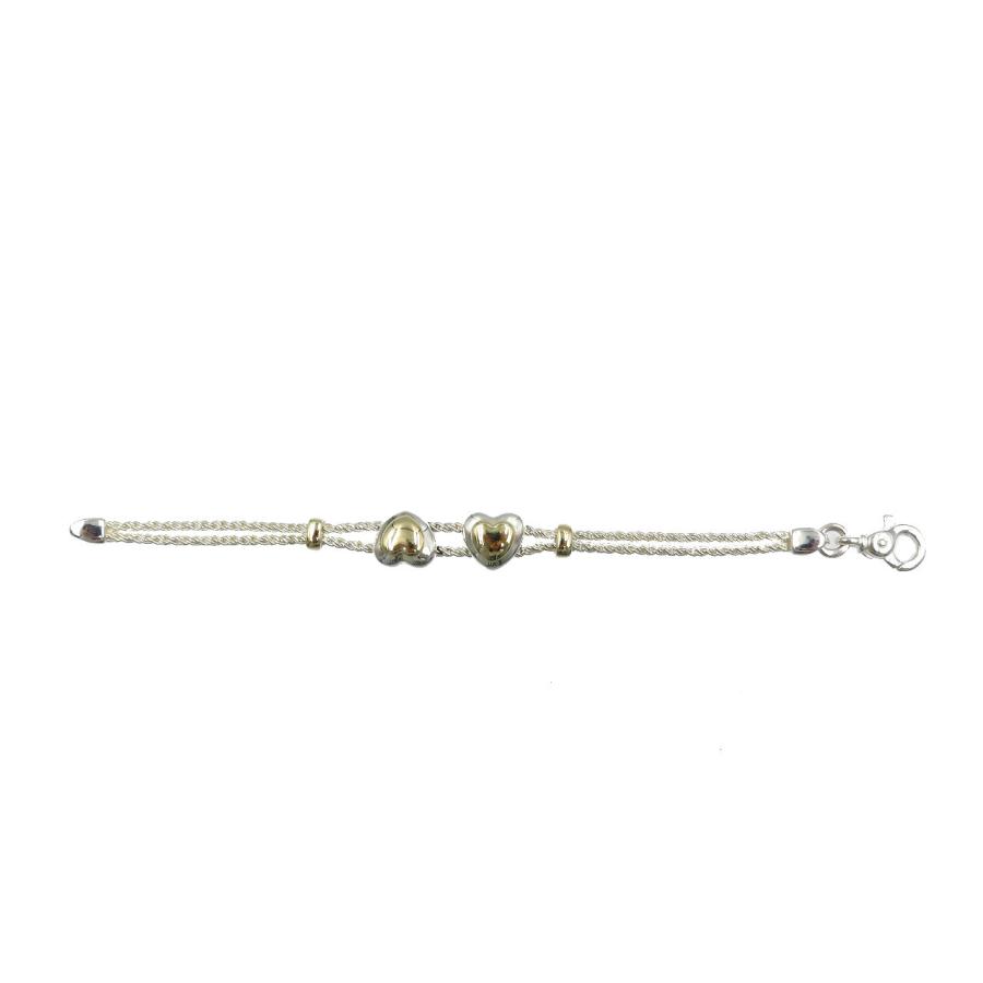 TIFFANY&Co. ティファニー ダブルハート ロープチェーン TIFFANY&Co. ティファニー ダブルハート ロープチェーン