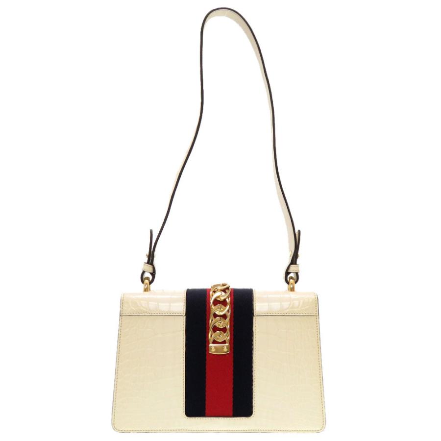 ②　GUCCI グッチ シルヴィ　ショルダーバッグ GUCCI（グッチ） シェリーライン 421882 シルヴィ ショルダーバッグ