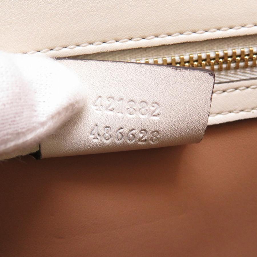 gucci バッグ シルヴィ GUCCI（グッチ） 新品同様 シルヴィスモール クロコダイル ホワイト