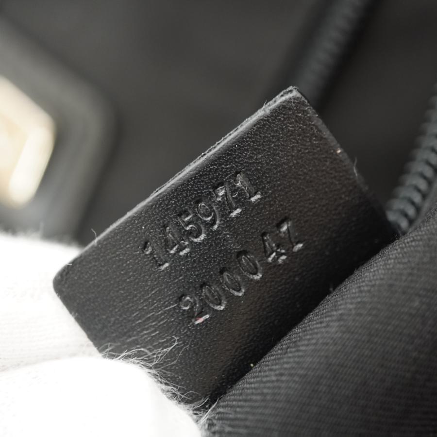 GUCCI グッチ　トートバッグ　GG柄　レザー　キャンバス　145971 GUCCI グッチ トートバッグ GG柄 レザー キャンバス 145971