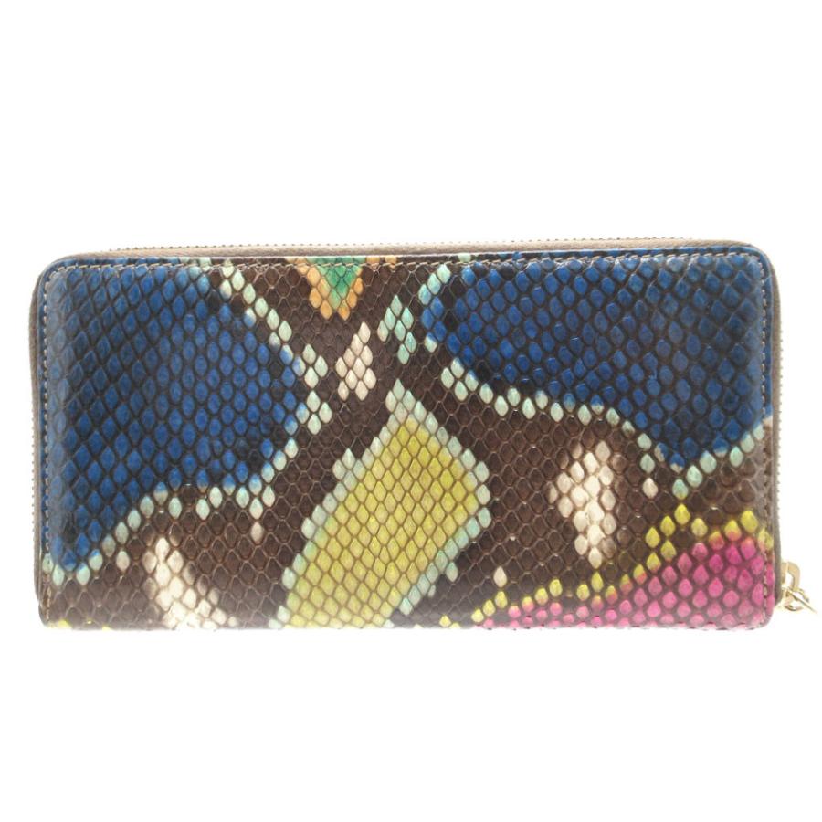 GUCCI（グッチ） 美品 ソーホー 308004 パイソン マルチカラー