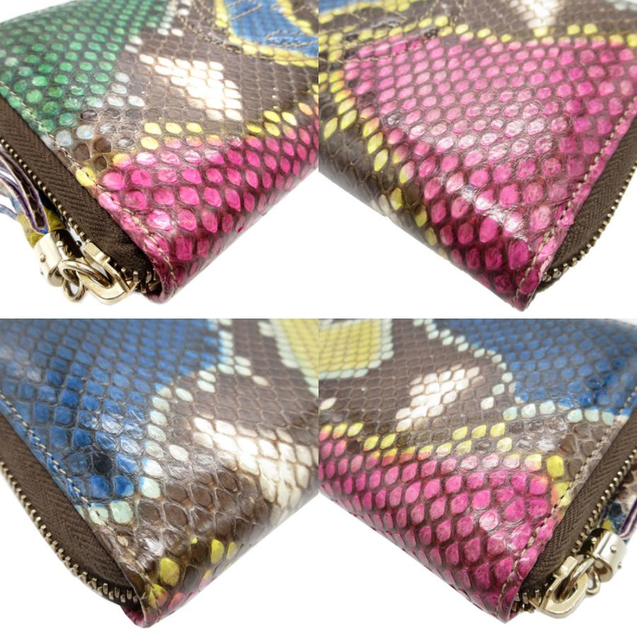 GUCCI（グッチ） 美品 ソーホー 308004 パイソン マルチカラー