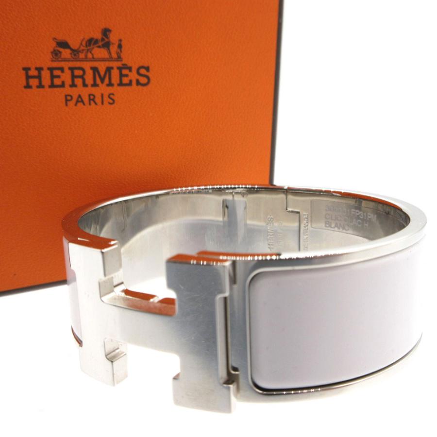 HERMES（エルメス）クリッククラックPM レッド☓シルバー HERMES/エルメス クリッククラック PM ホワイト/レッド/シルバー