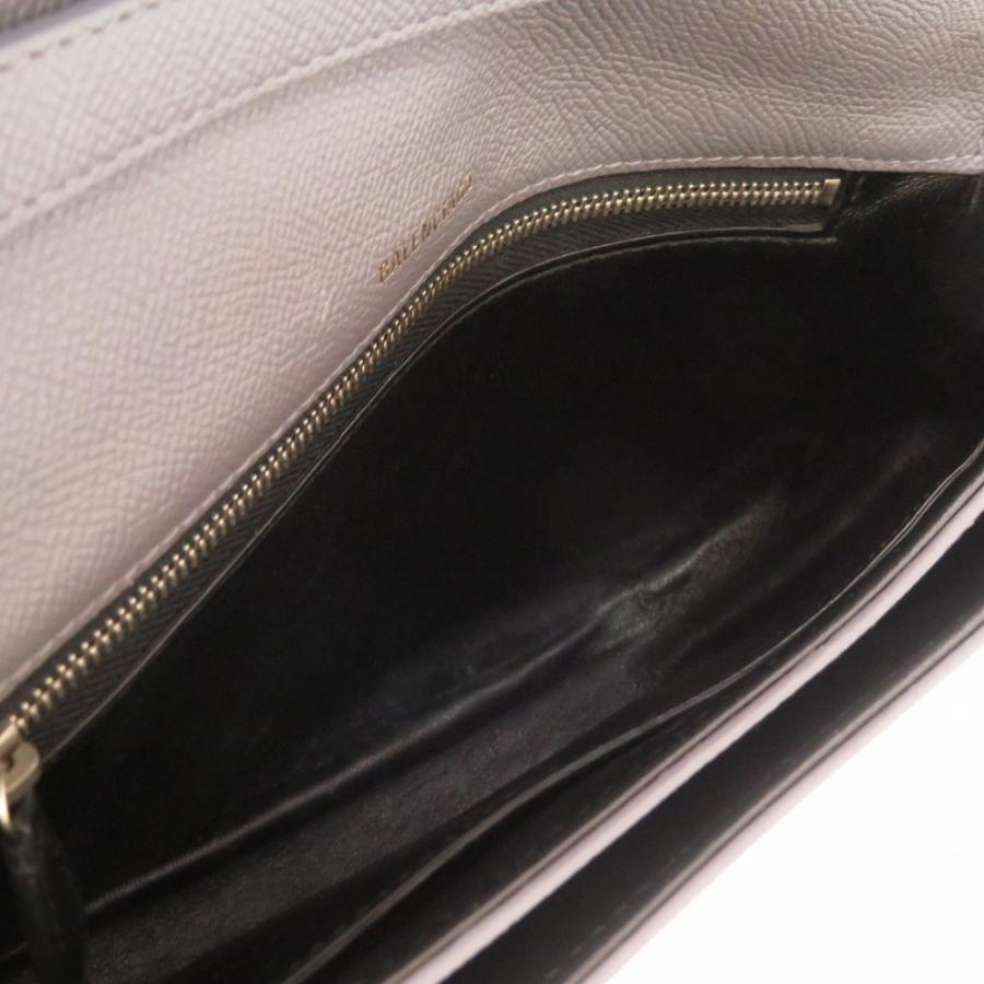 BALENCIAGA 美品 バレンシアガ ヴィル デイパックS レザー グレー  