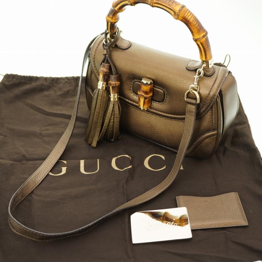 GUCCI（グッチ） ニューバンブー ショルダー ハンドバッグ 254884