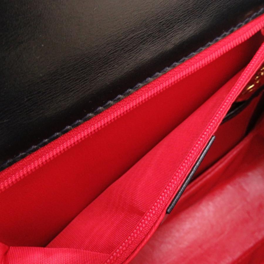 GUCCI（グッチ） 美品 バンブー レザー ネイビー 000 2046 0188 2WAY